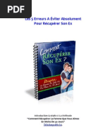 Download Comment Recuperer La Femme Que Vous Aimez en Moins de 30 Jours by You Berkani SN94012857 doc pdf