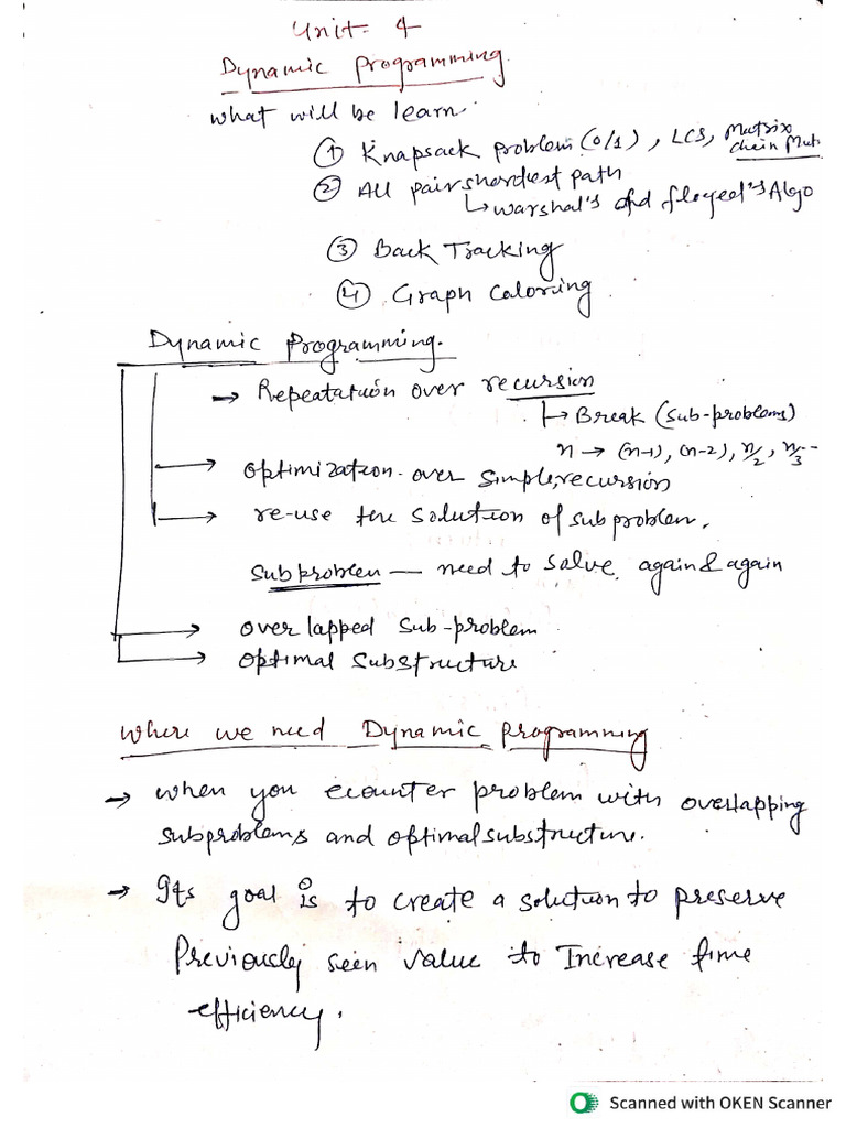 unit 4 DAA | PDF