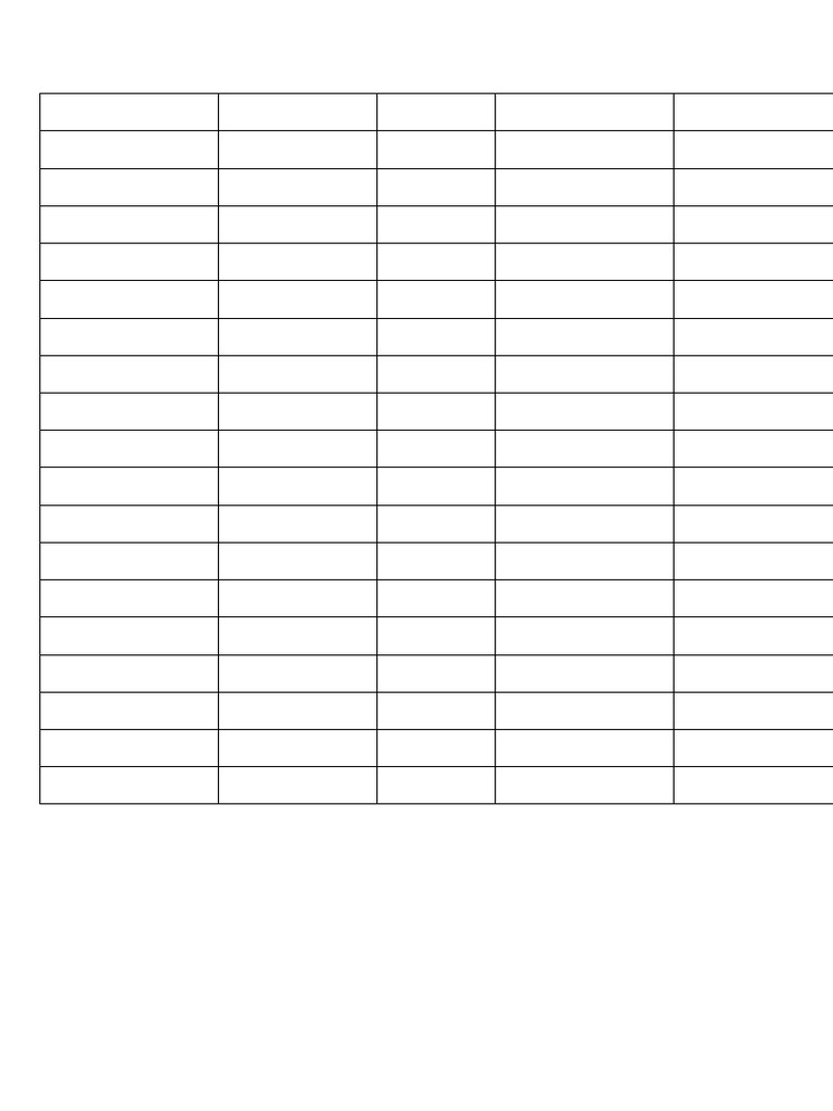 12 Tenses Chart With Subjects | PDF