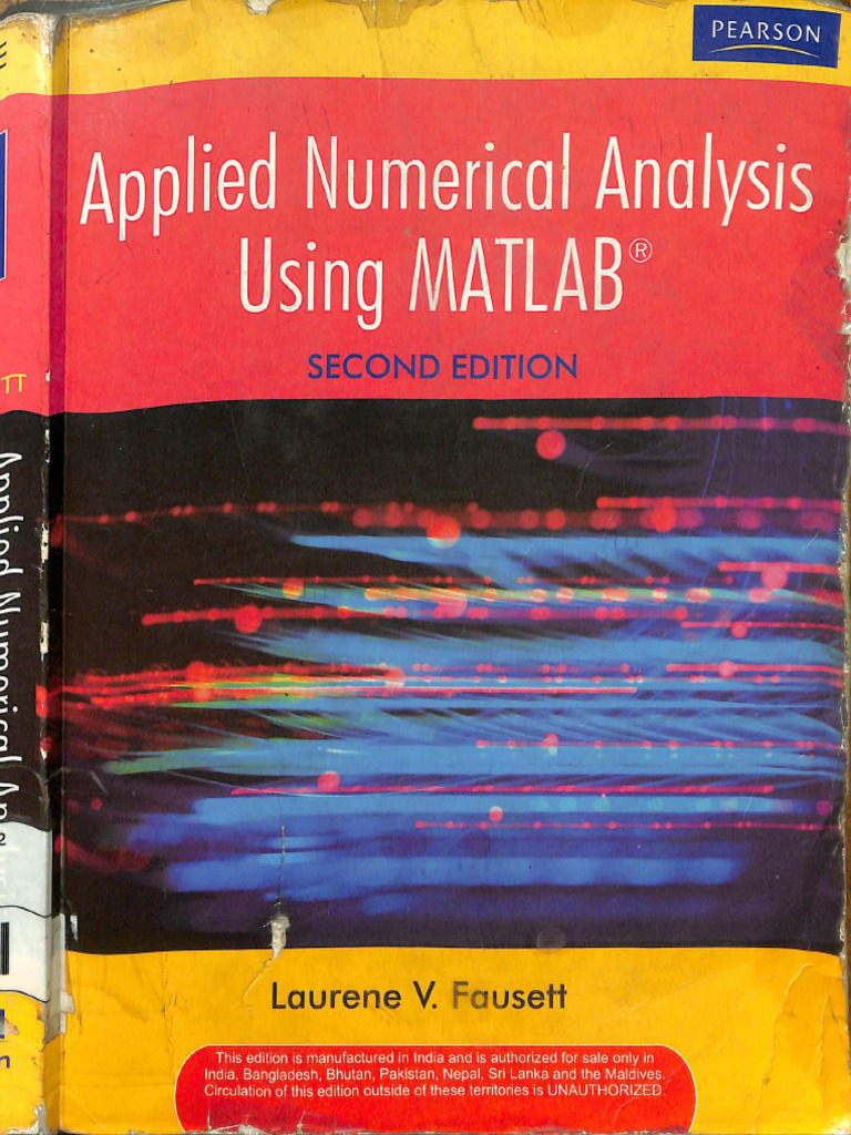 Applied Numerical Analysis Using Matlab | PDF