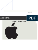 Apple Inc.: Swot Analysis
