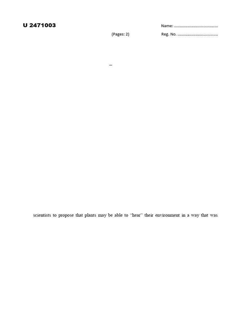 ENG1 FA101 (2) English Language Skills For Sciences | PDF ...