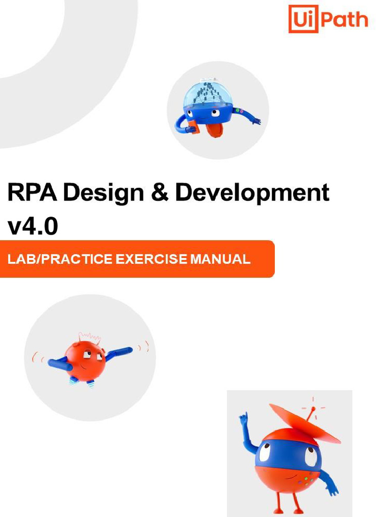 RPA Design & Development Lab Manual | PDF | Dialog Box | Software ...