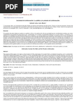 Sociedad de La Información Lo público y Lo Privado de La Información