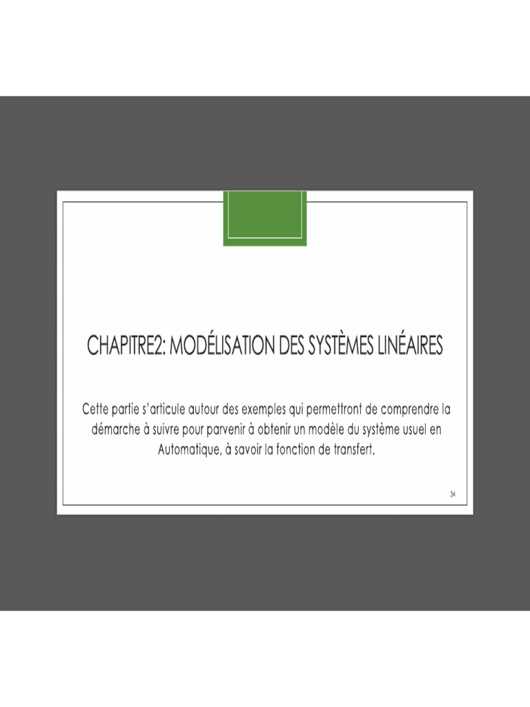 Cours Automatique CHAP3 | PDF