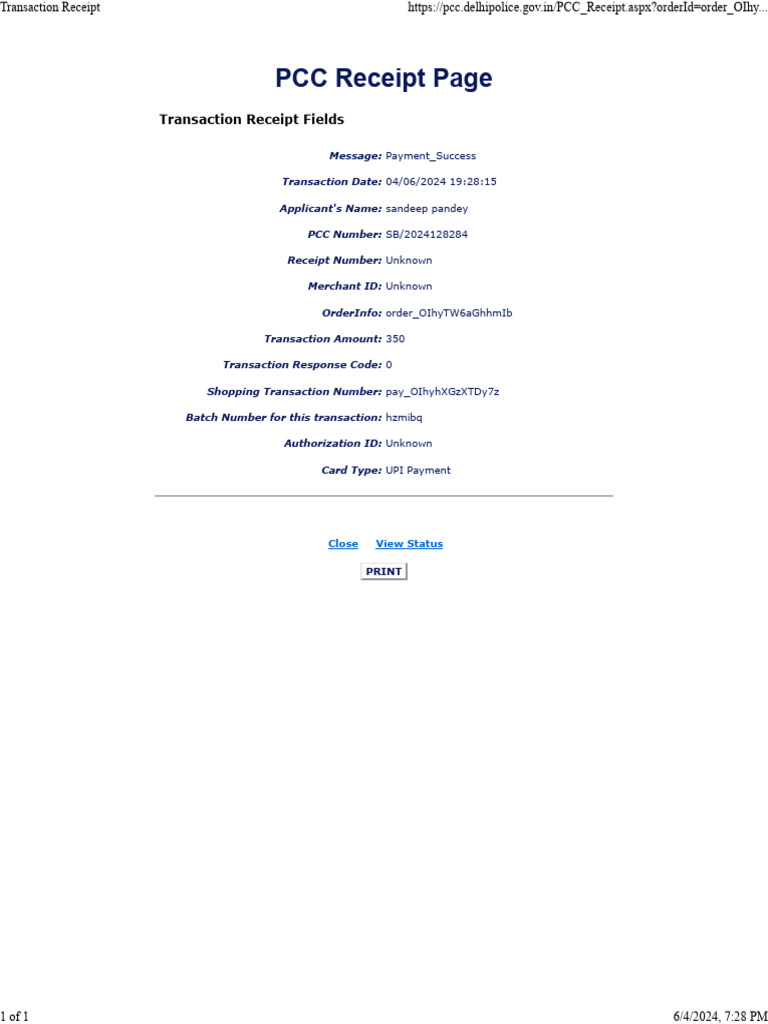 Payment T | PDF