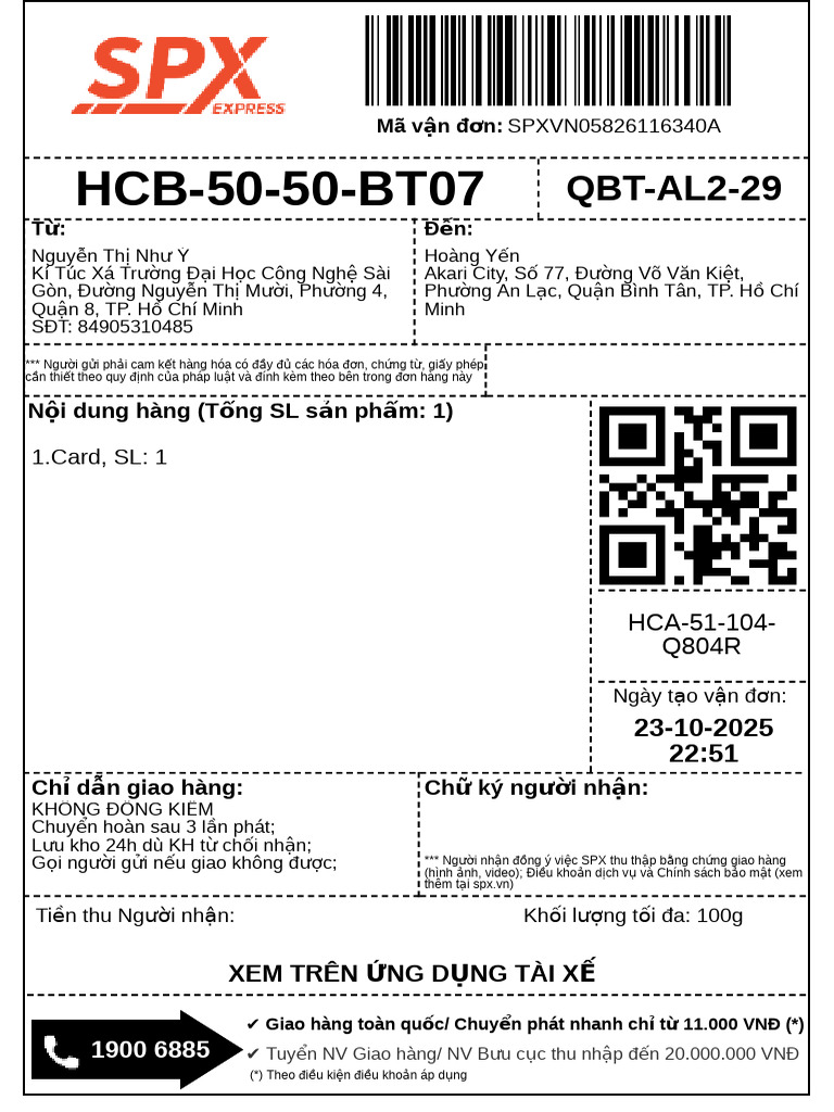 Mã vận đơn 2 | PDF