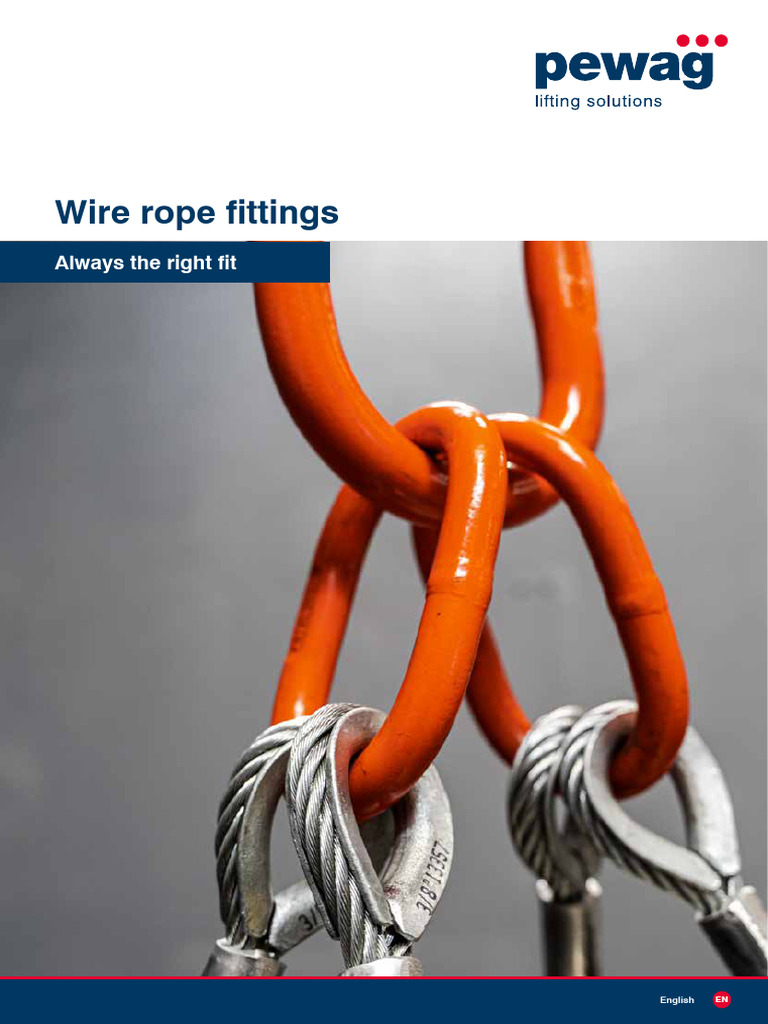Wire Rope Fittings Overview Guide | PDF | Rope | Manufactured Goods