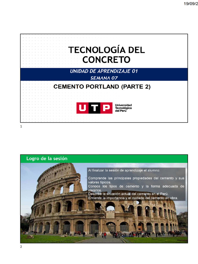 S07 - s1 - Material de Clase (Cemento Parte2) | PDF
