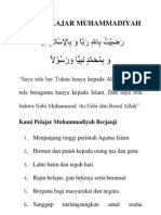 Janji Pelajar Muhammadiyah