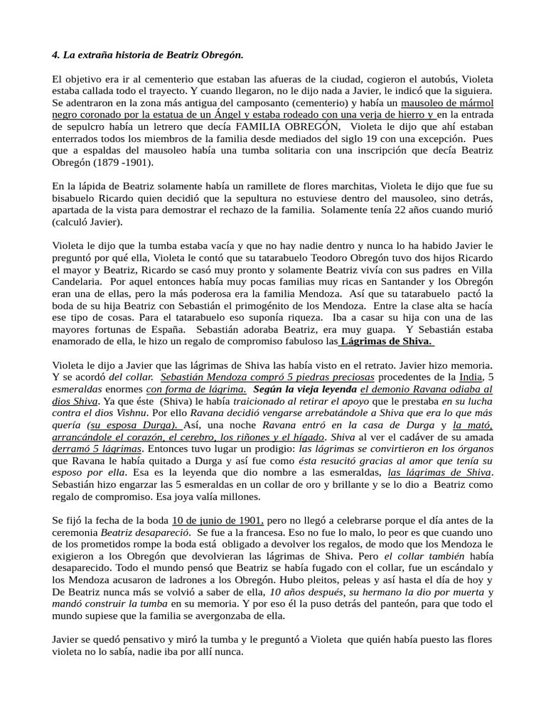 LAS LÁGRIMAS DE SHIVA César Mallorquí. PDF La metamorfosis Shiva