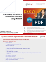 Open-E DSS V6 How To Setup iSCSI Failover With XenServer