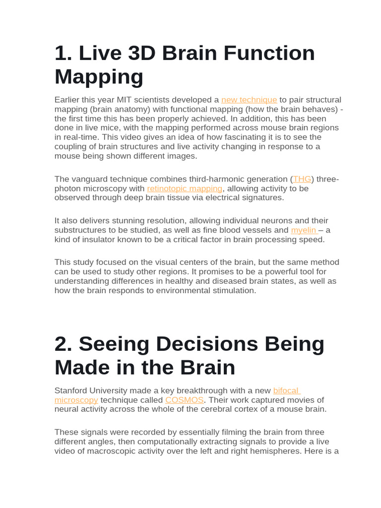 6 Neuroscience Advances | PDF | Brain | Neuroscience