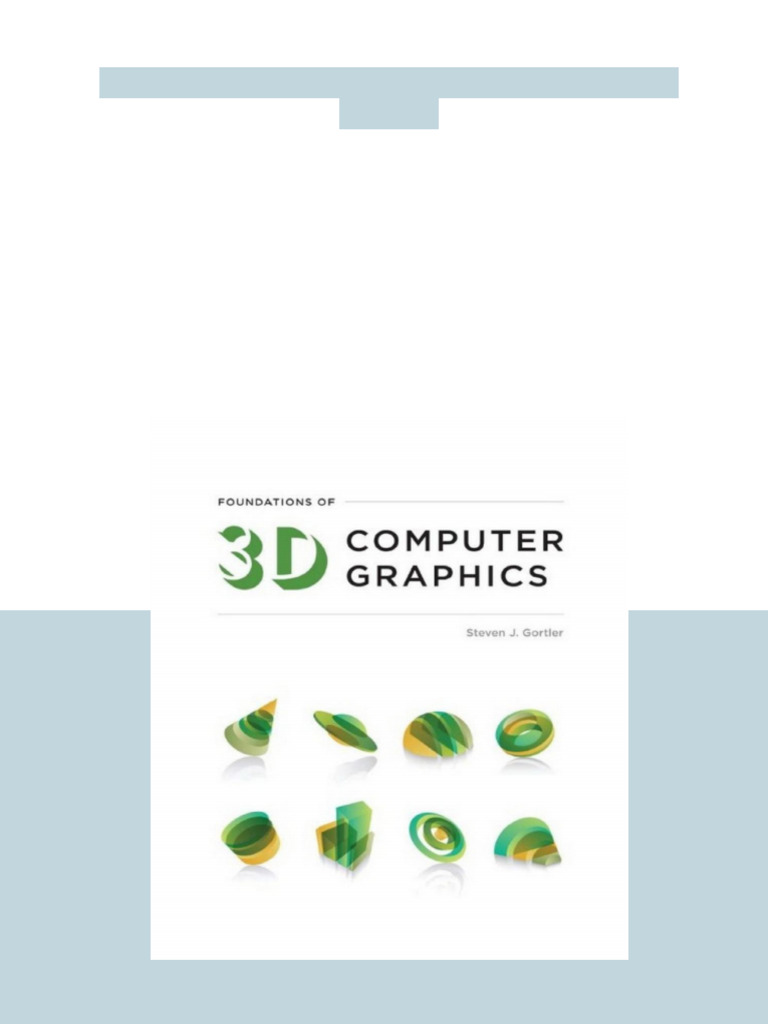 Foundations of 3D Computer Graphics digital download | PDF
