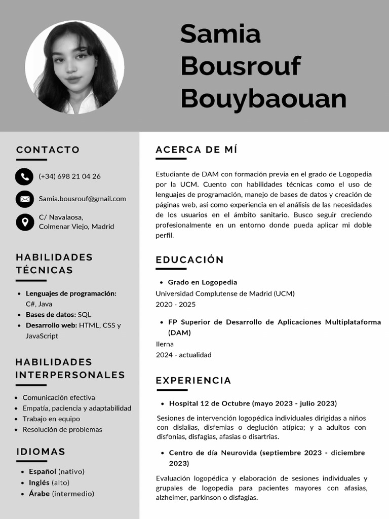 CV Samia | PDF