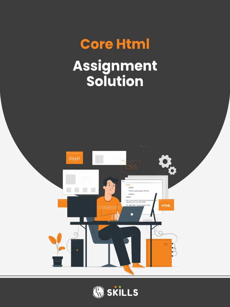 Core HTML Web Development Assignments | PDF | World Wide Web | Internet ...