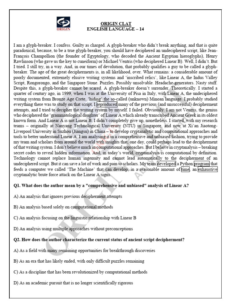 RC Practice Sheet 14 | PDF | Loneliness | Cryptanalysis