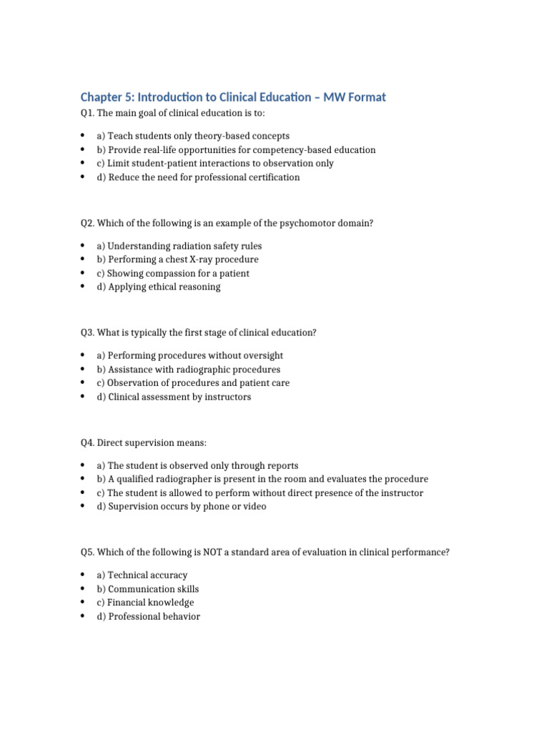 Chapter5 StudyGuide MW | PDF