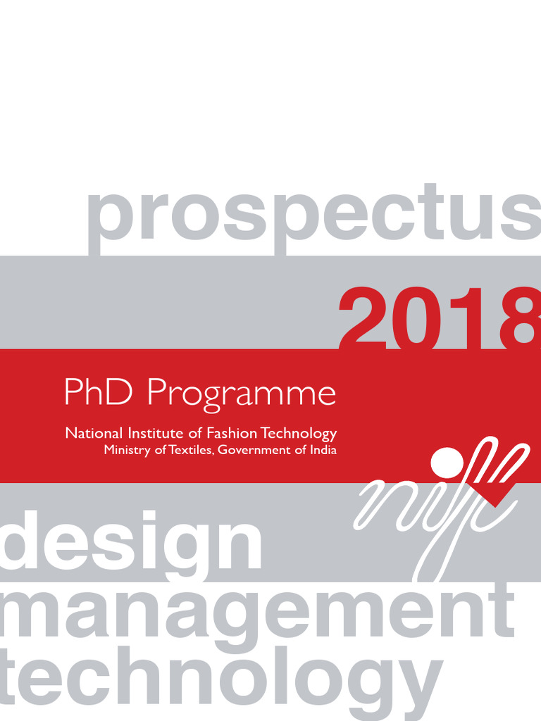 NIFT PhD Programme in Design & Management | PDF | Thesis | Academic Degree