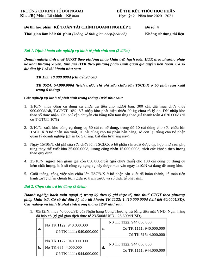 KT1 1 | PDF