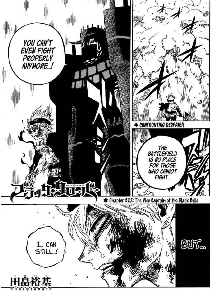 Black Clover - Chapter 322 @manga - Lightn | PDF