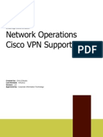 NOC Cisco VPN Support