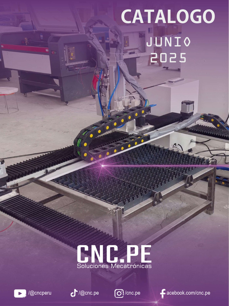 Catalogo CNC - Pe Junio 2025 | PDF | Láser | Diodo emisor de luz