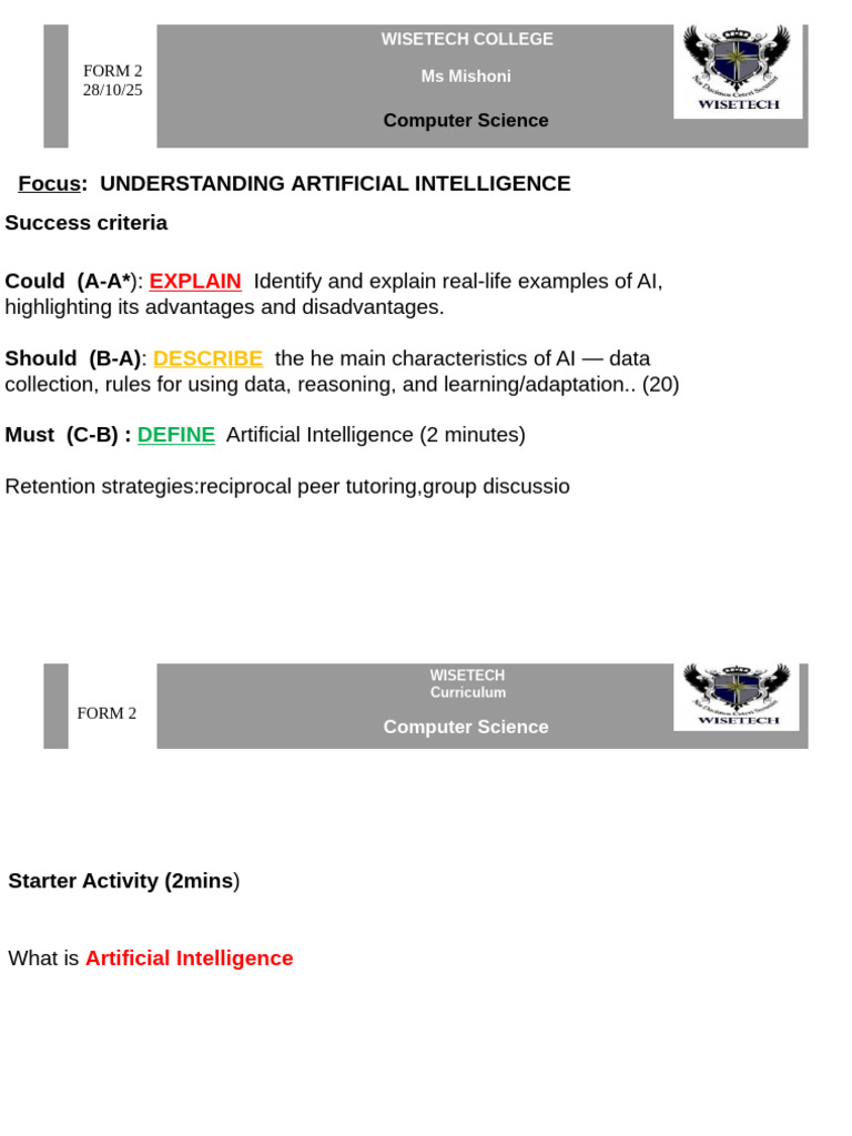 Understanding Artificial Intelligence Basics | PDF | Artificial ...