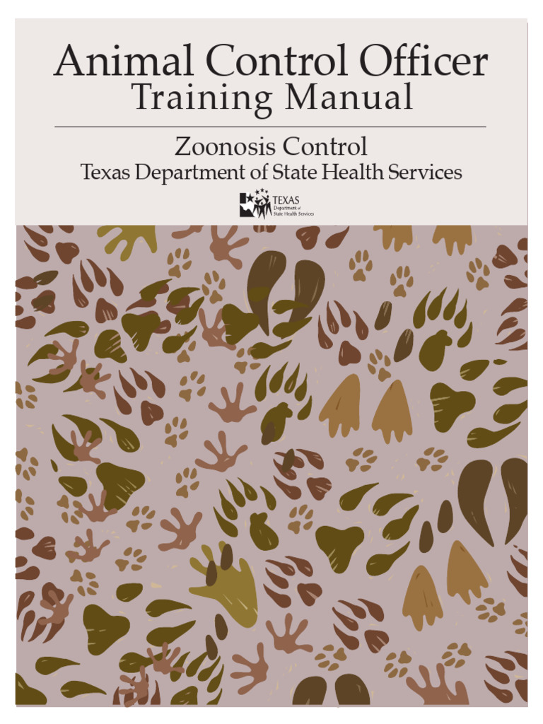 Texas Animal Control Officer Manual | PDF