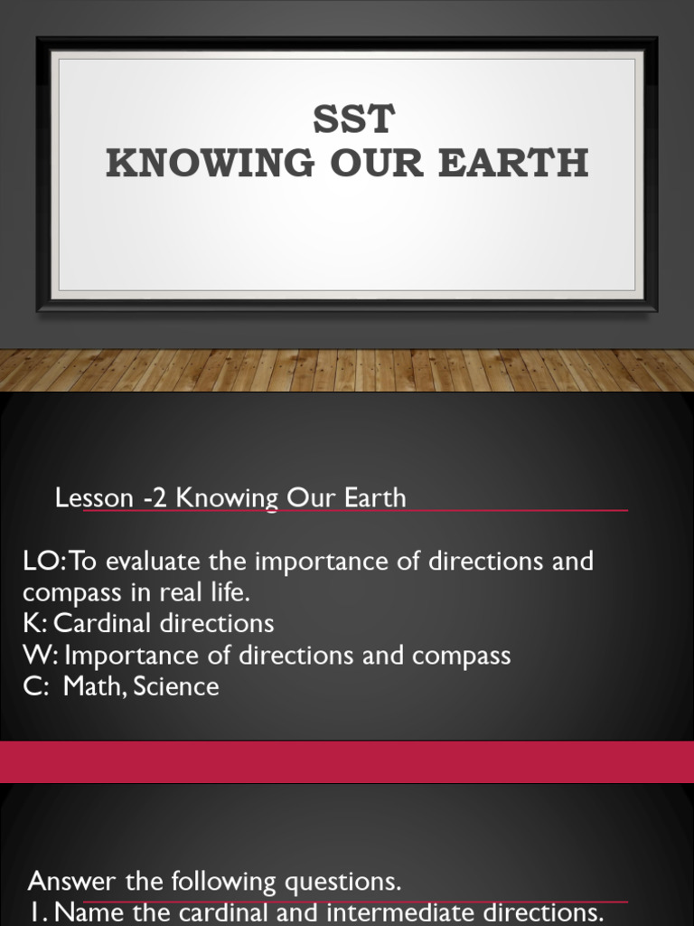 Knowing Our Earth - Notes | PDF