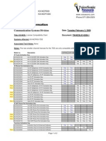 Panasonic License Compatablity Chart TDE NCP