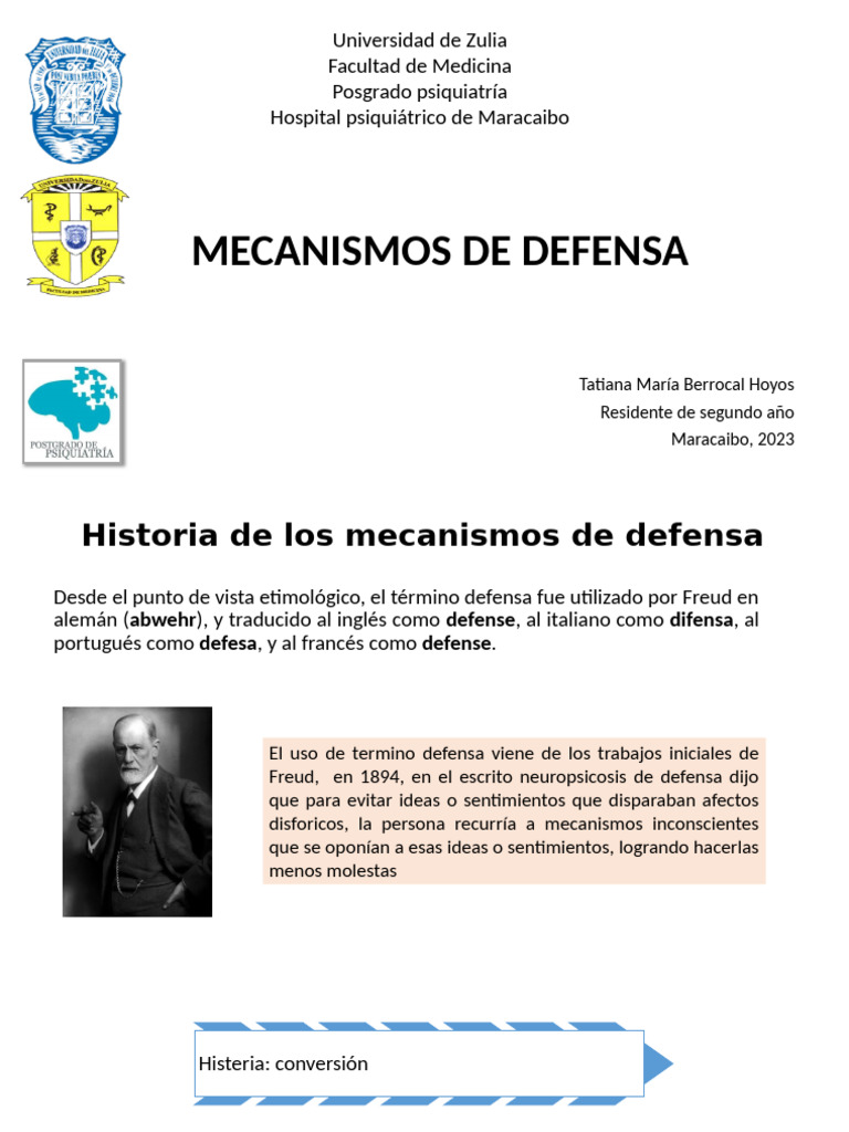 Mecanismos de Defensa en Psicología | PDF | Agresión | Las emociones