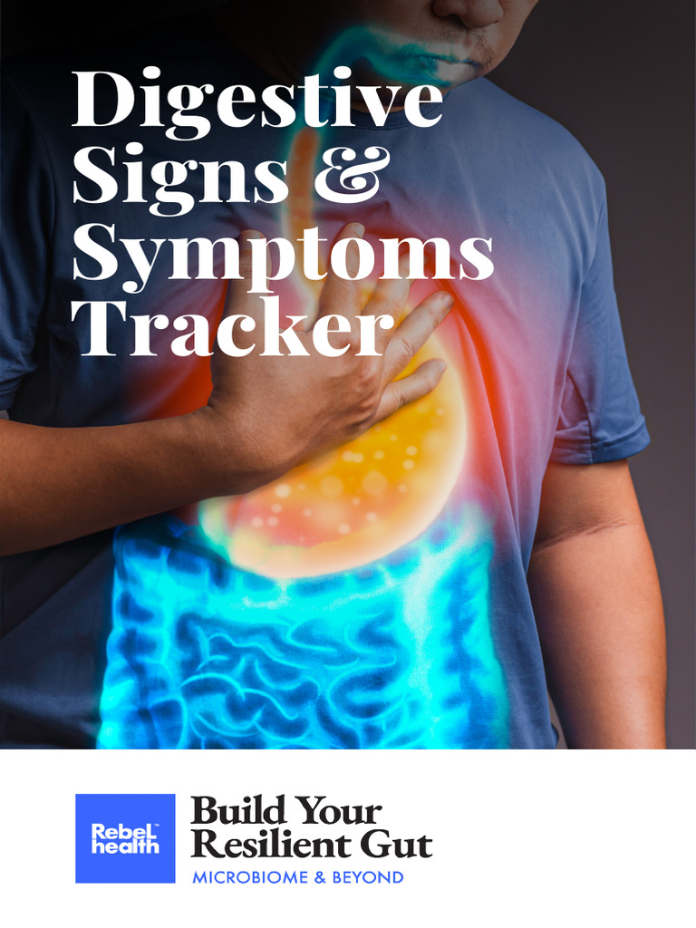 Digestive Symptoms Tracker Guide | PDF | Bloating | Nausea