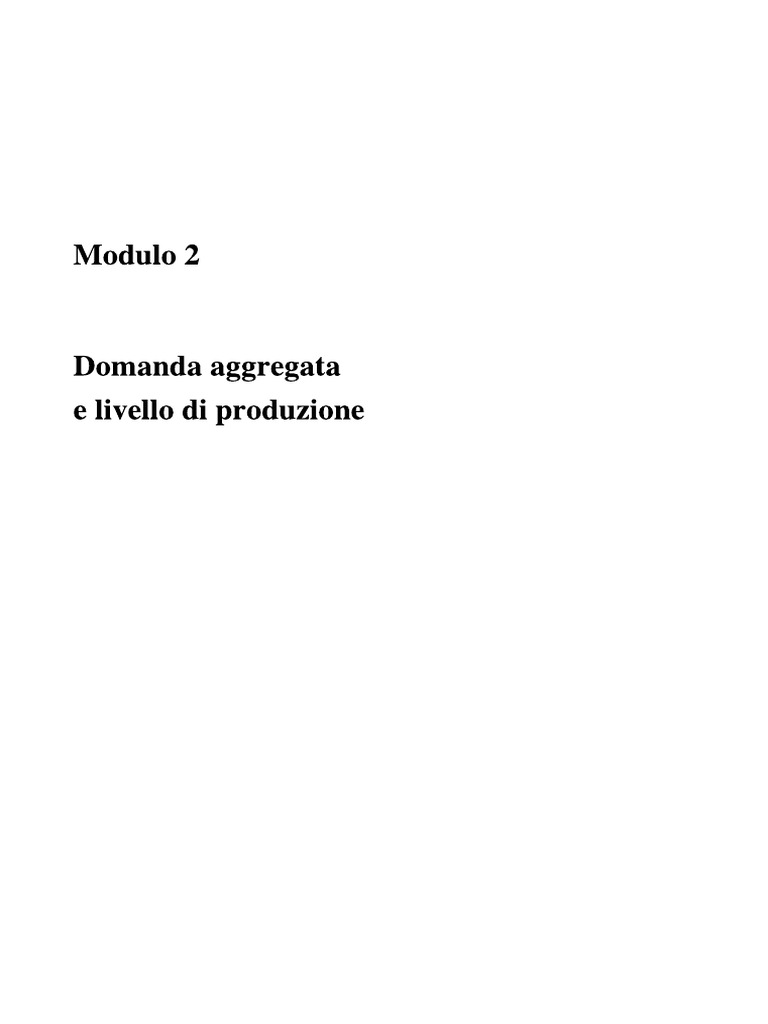 Esecitazione Mod 2 | PDF