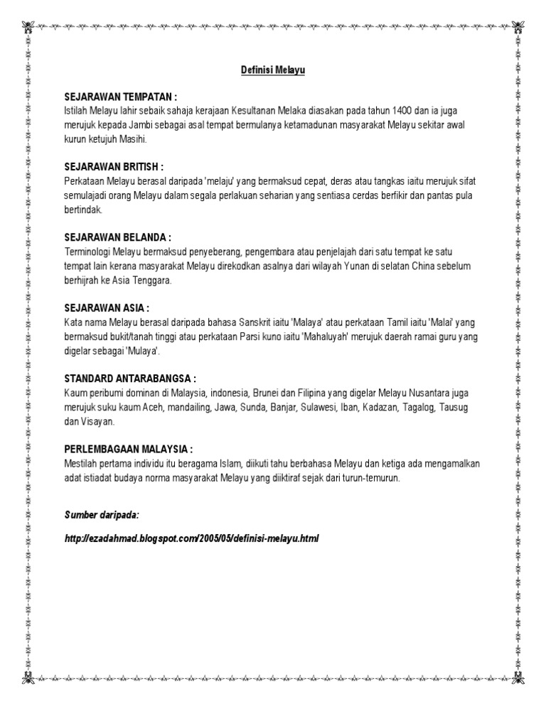 Definisi Melayu Pdf