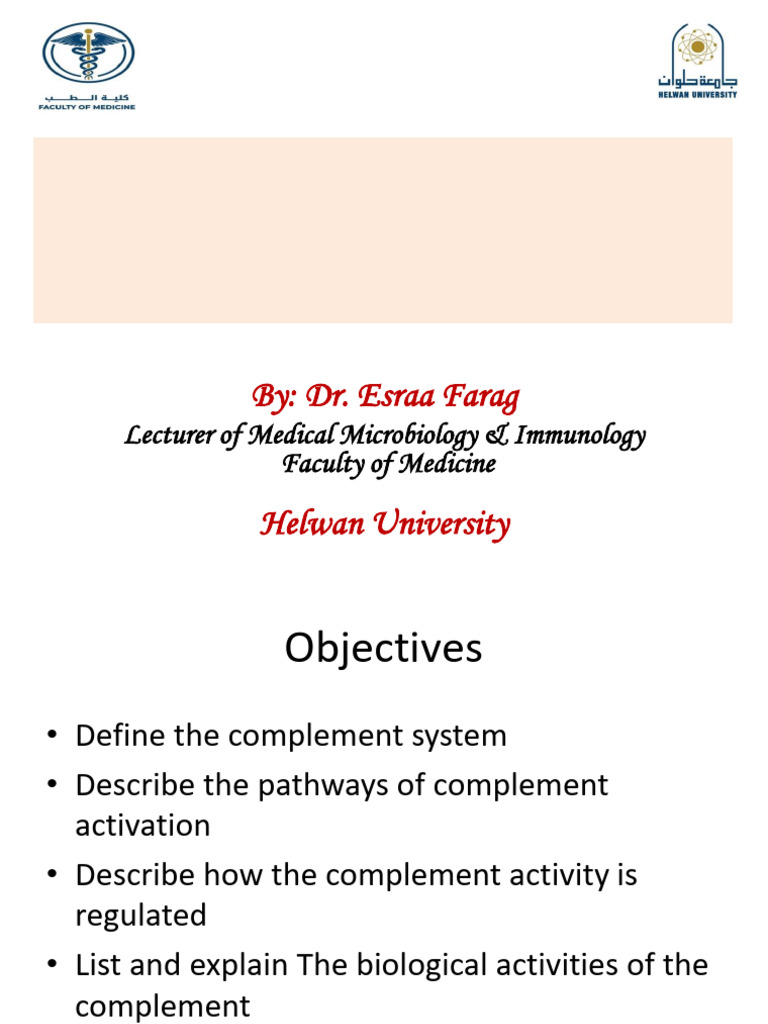 Understanding the Complement System | PDF | Complement System | Medical ...