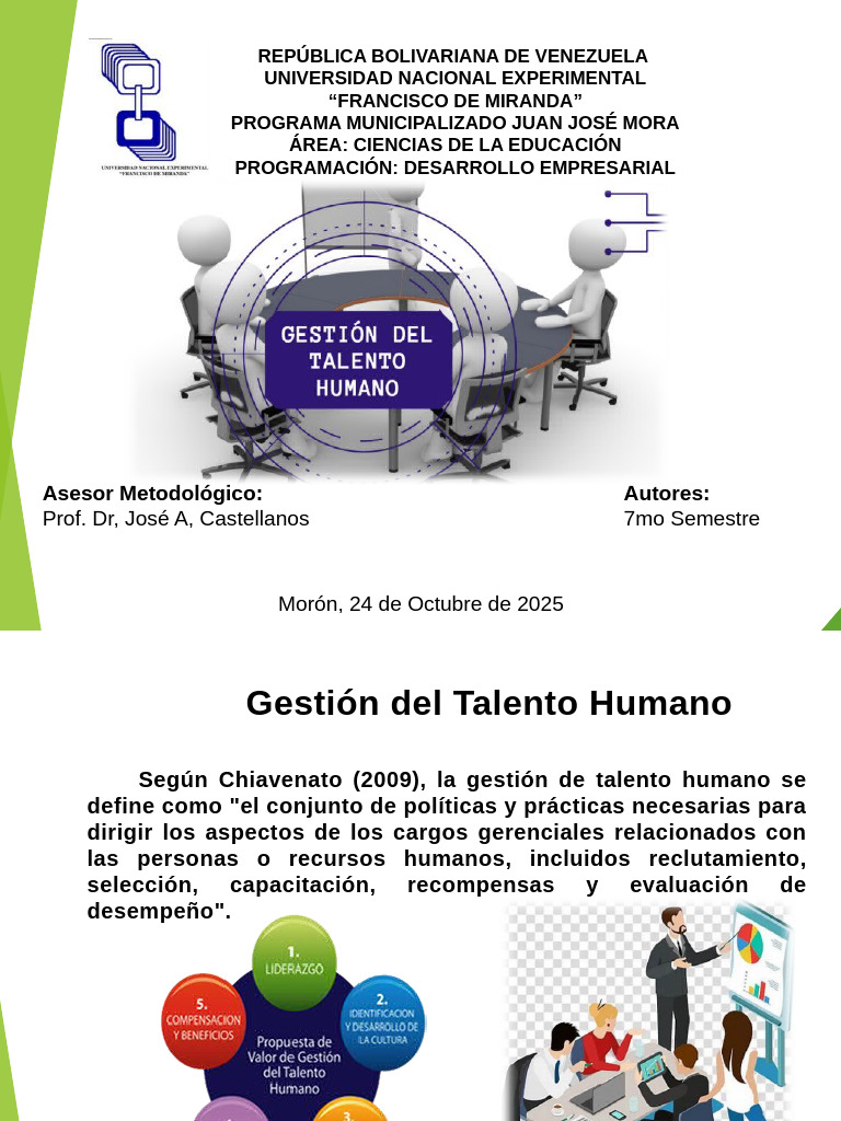Gestión del Talento Humano en Empresas | PDF | Gestión de recursos ...