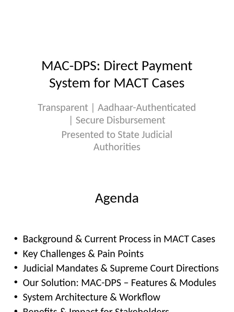 Mac Dps Presentation Pdf