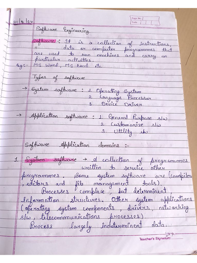 Software Engineering Unit - 1st | PDF