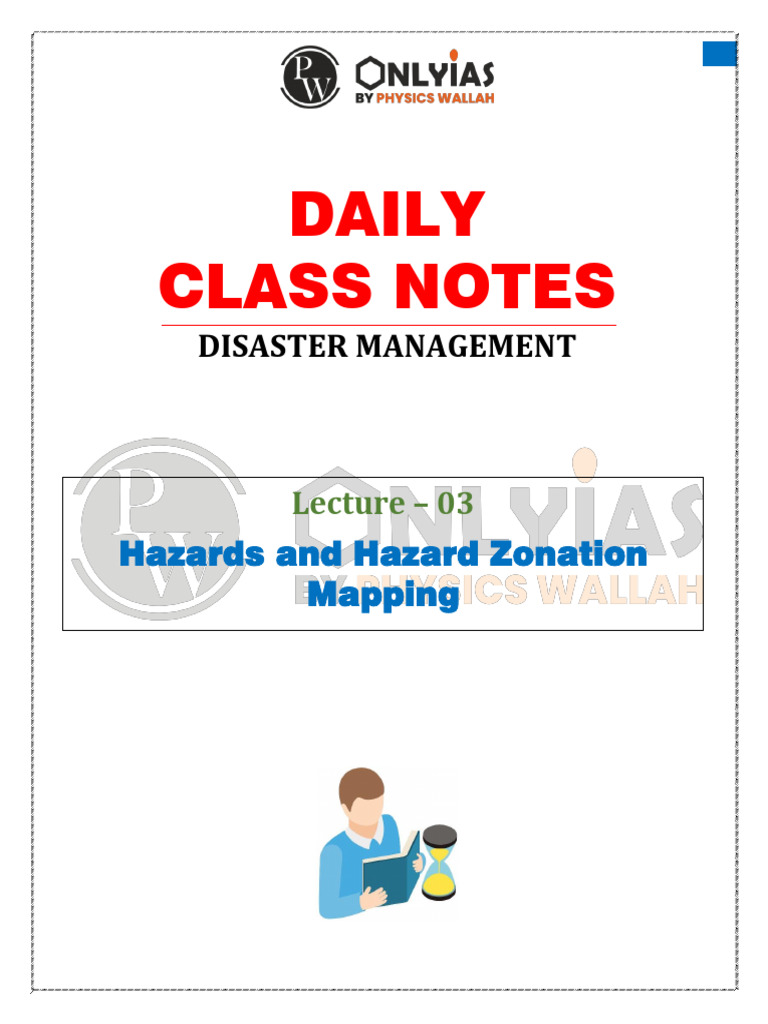 Hazard Zonation and Risk Management Guide | PDF | Risk | Hazards