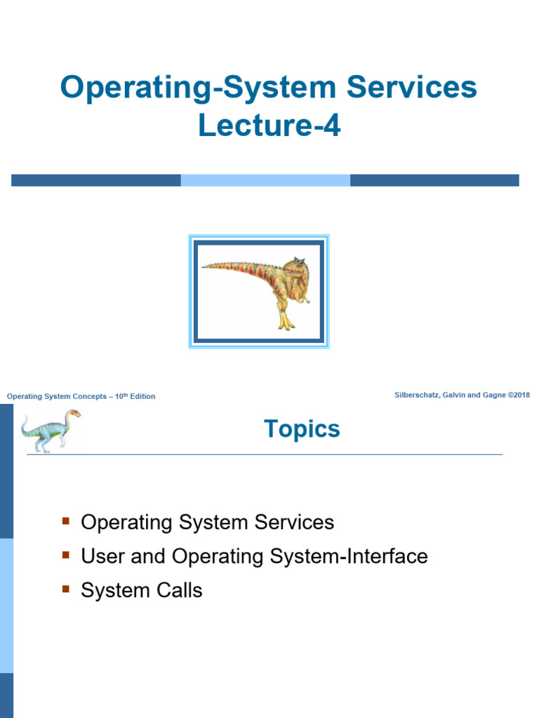 Operating System Services Overview | PDF | Graphical User Interfaces ...
