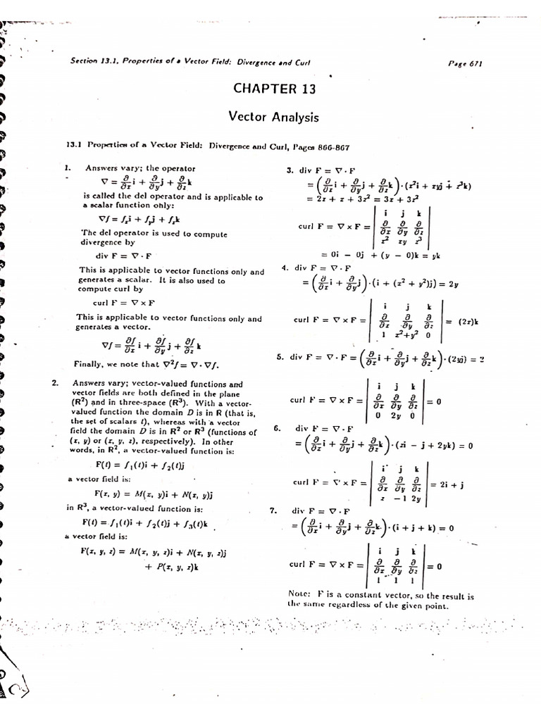 Multi - Calculus Solution Unit 3 | PDF