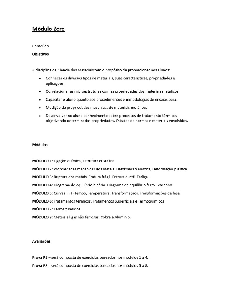 Introdução à Ciência dos Materiais | PDF