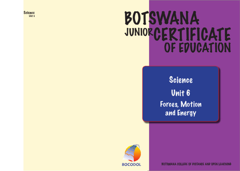 JC Science Cover U6 | PDF