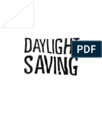 Daylight Saving by Edward Hogan Extract
