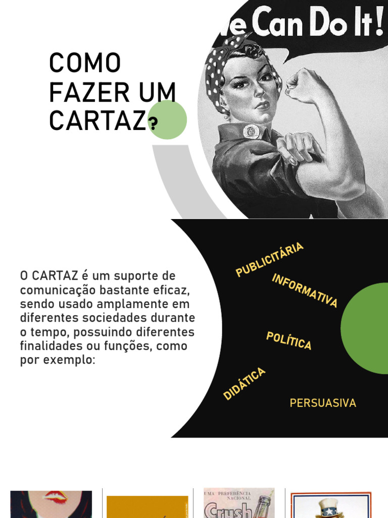 Como Fazer Um Cartaz | PDF