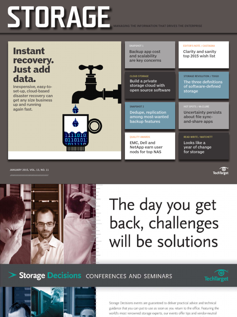 StoragemagOnlineJan2015 Final 2 | PDF | Open Stack | Cloud Computing