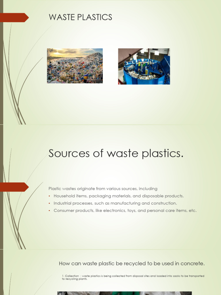 Recycling Waste Plastics in Concrete | PDF