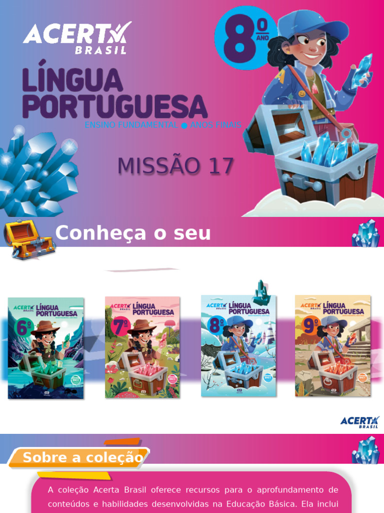 Acerta Brasil: Missão 17 - Literatura | PDF
