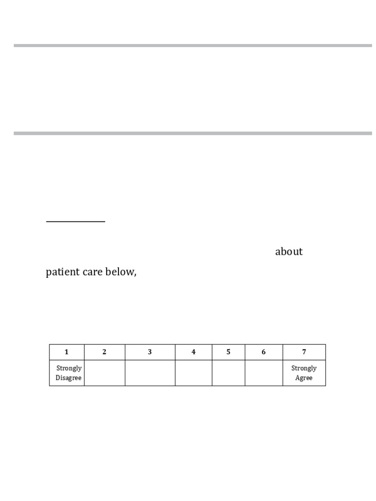 Jefferson Scale of Empathy Orginal | PDF | Empathy | Health Care